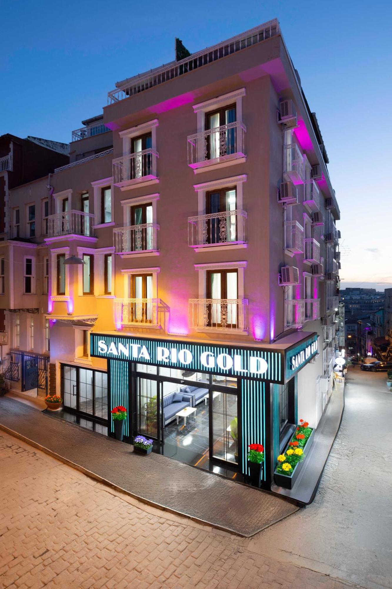 Santa Rio Gold Taxim Hotel Istambul Exterior foto