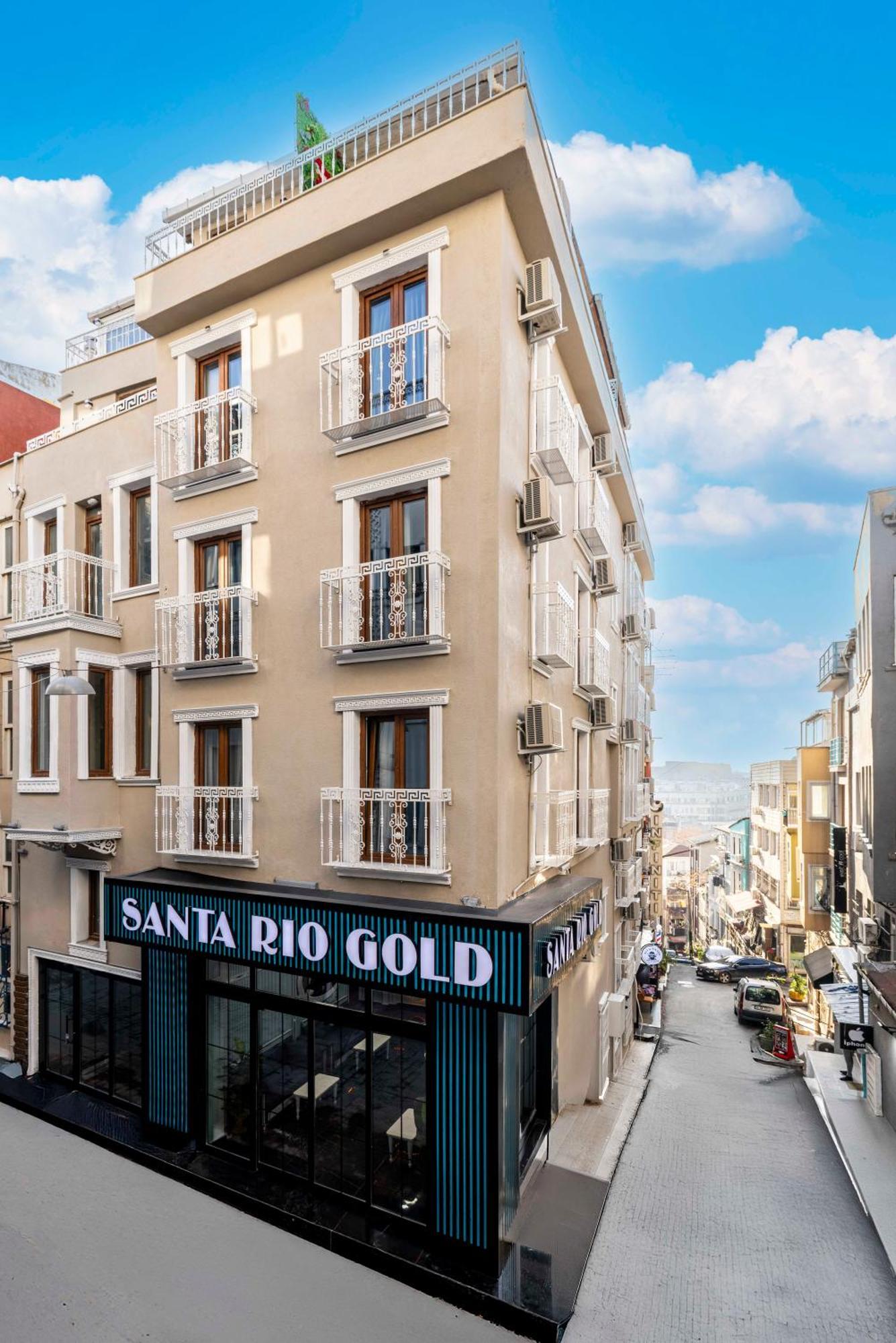 Santa Rio Gold Taxim Hotel Istambul Exterior foto