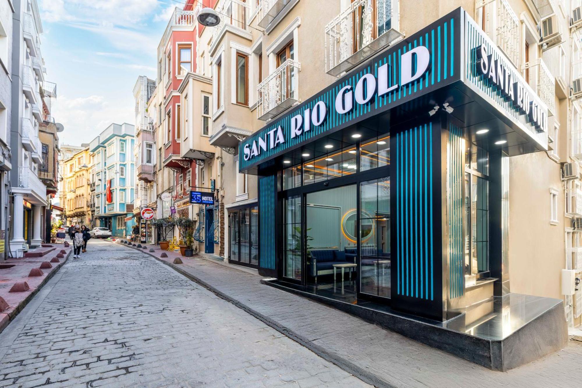 Santa Rio Gold Taxim Hotel Istambul Exterior foto