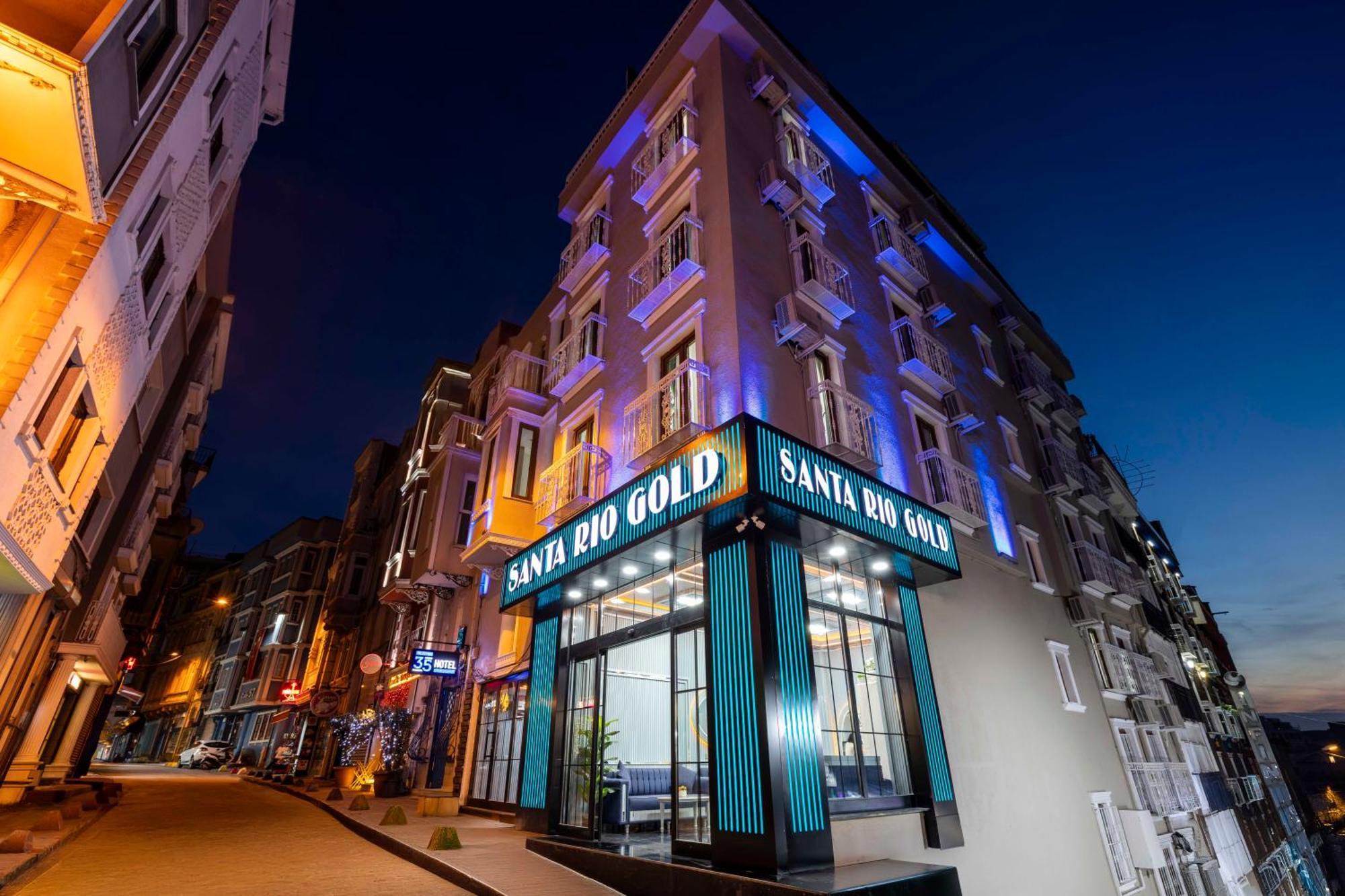 Santa Rio Gold Taxim Hotel Istambul Exterior foto