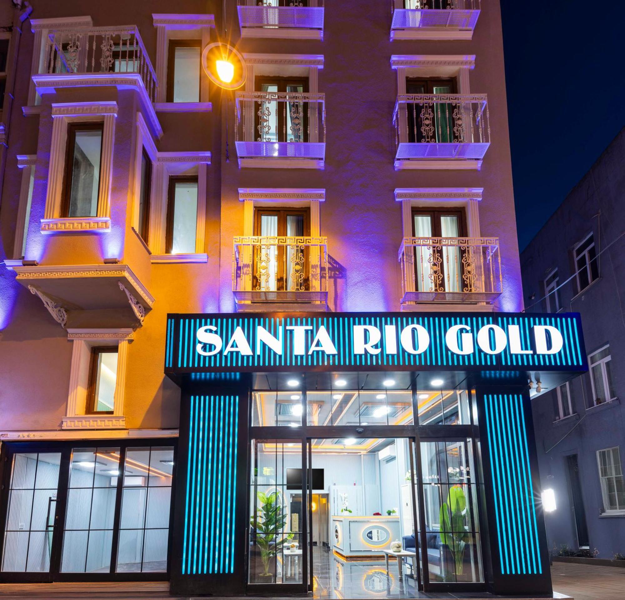 Santa Rio Gold Taxim Hotel Istambul Exterior foto